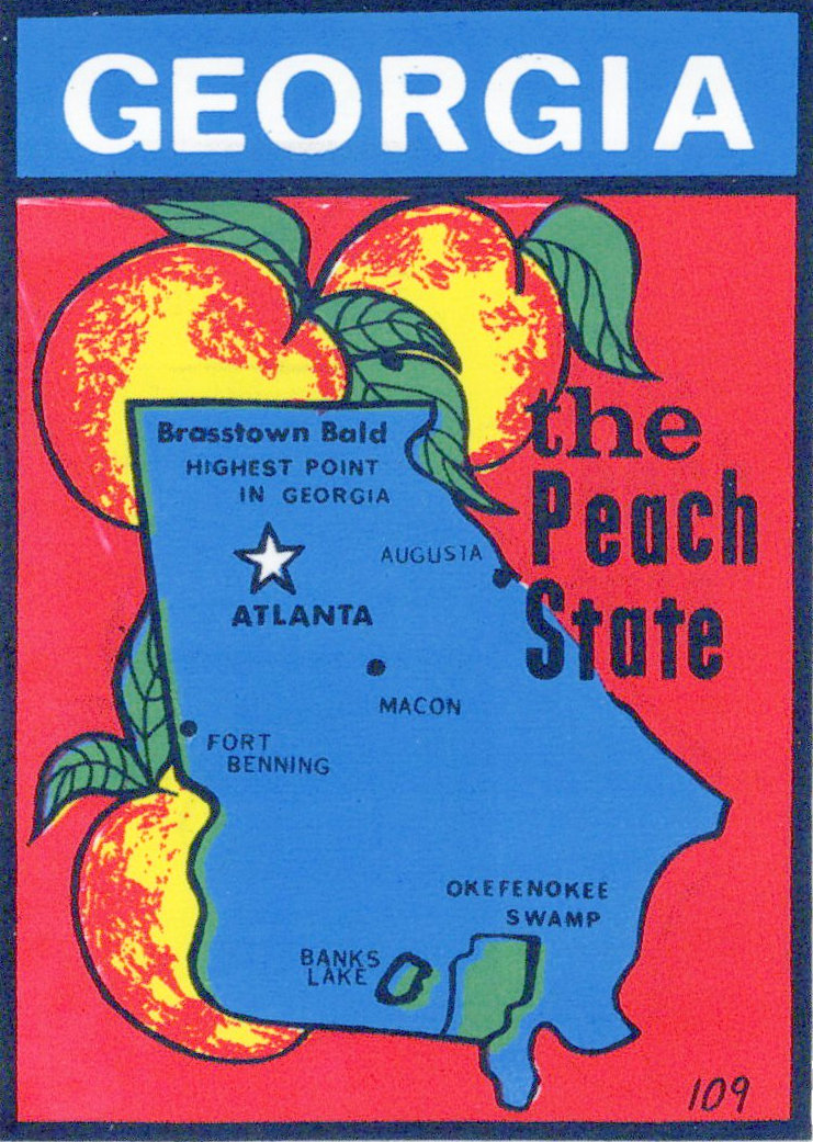 (image for) Georgia (3) The Peach State